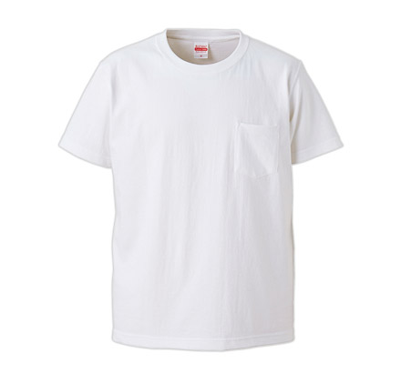 オーセンティックスーパーヘビーウェイト7.1オンスTシャツ（ポケット付）（4253-01） ホワイト（001）