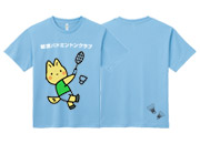 スポーツ・サークルTシャツデザイン例 胸フルカラー 背面1色プリント