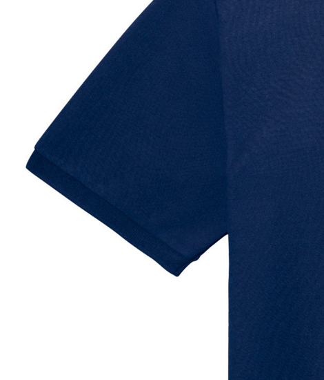 5.8オンスT／Cポロシャツ（ポケット無し）（00141-NVP）｜袖口