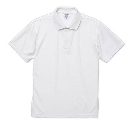 4.7オンス スペシャル ドライ カノコ ポロシャツ（ローブリード）（2020-01-03） ホワイト（001）