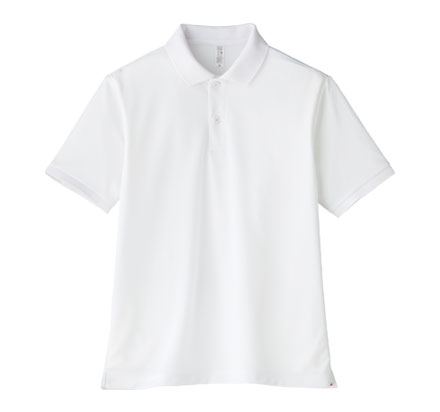 【在庫限り】ベーシックドライポロシャツ（MS3111） ホワイト（15）