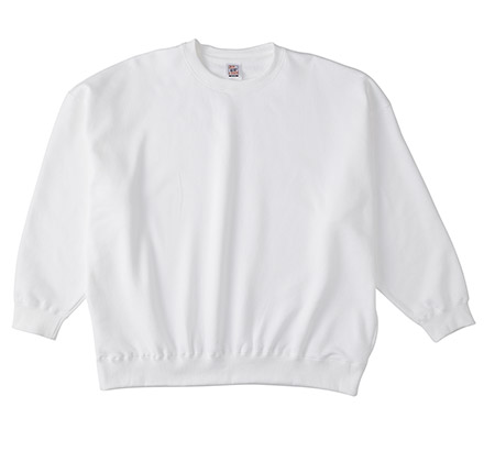 レギュラーウェイト ビッグシルエットスウェットシャツ（SB2280） ホワイト（SB2280-01）