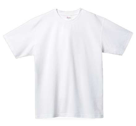 【在庫限り】5.8オンス　TCクルーネックTシャツ（00117-VPT） ホワイト（001）