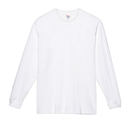 7.4オンス スーパーヘビー長袖Tシャツ（00149-HVL） ホワイト（001）