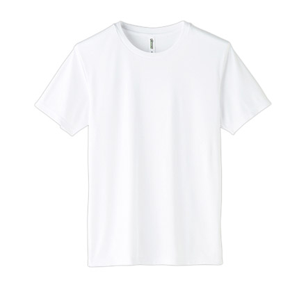 3.5オンス インターロックドライTシャツ（00350-AIT） ホワイト（001）