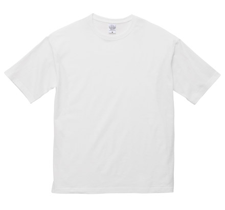 5.6オンス ビッグシルエットTシャツ（5508-01） ホワイト（001）