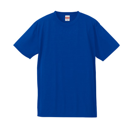 5.5オンスドライコットンタッチTシャツ（5600-01） コバルトブルー（084）
