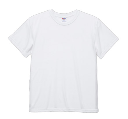 5.6 オンス ドライコットンタッチ Tシャツ（ノンブリード）（5660-01） ホワイト（001）