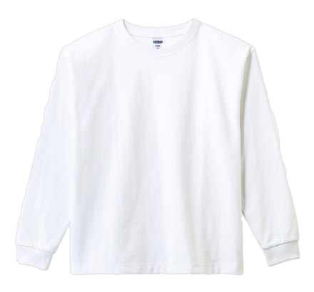 10.2オンス スーパーヘビーウェイトロングスリーブTシャツ（MS1608） ホワイト（15）