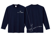 スポーツ・サークルTシャツデザイン例 胸1色 背面1色プリント