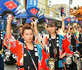 イベント用扇子実績写真