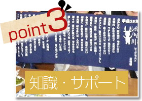 point3 知識・サポート